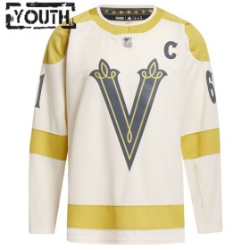 Vegas Golden Knights Mark Stone Adidas 2023-24 Winter Classic Cream Trikot Authentic - Kinder